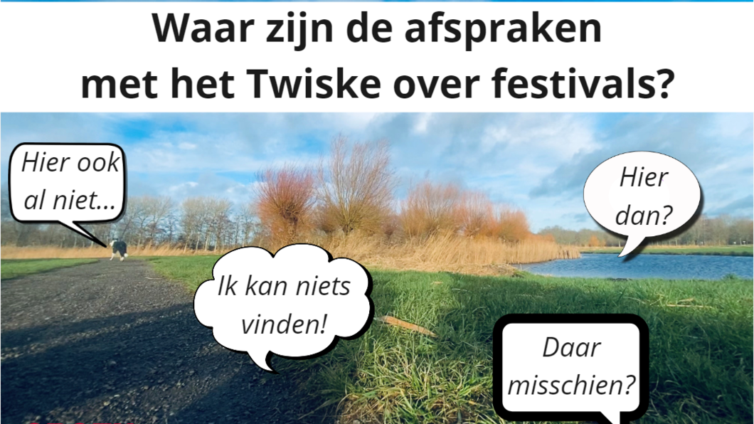 plaatje Twiske, met tekst: waar zijn de afspraken over Twiske?