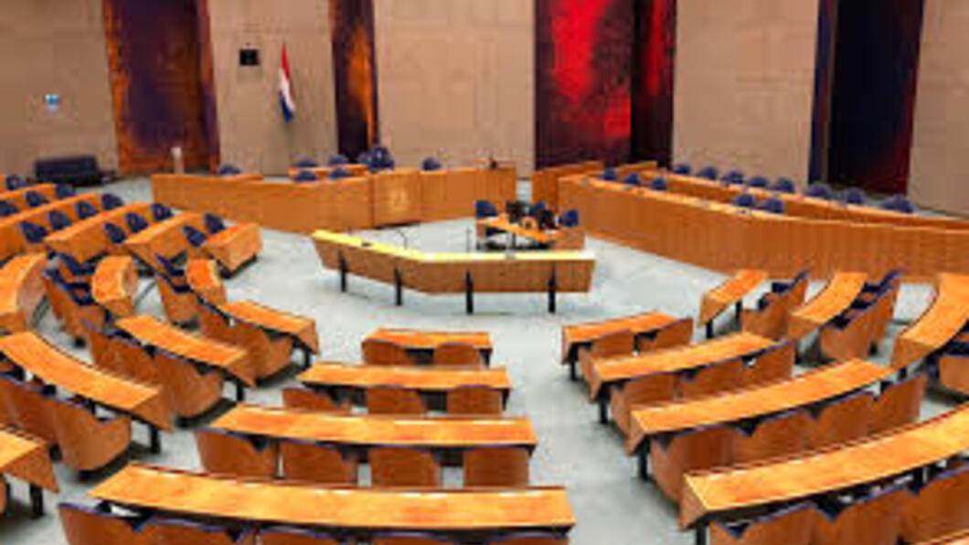Opstelling van de Tweede Kamer
