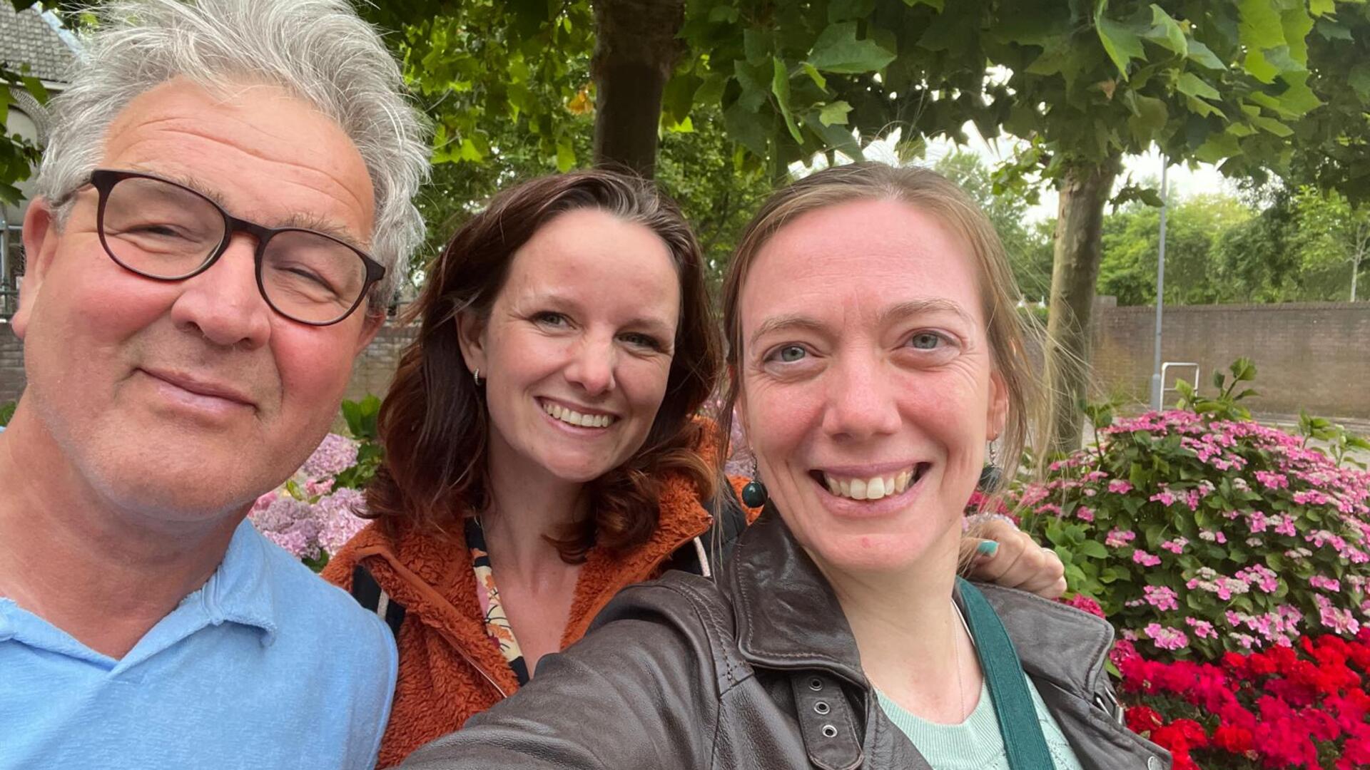 Peter de Wit, Hester Stroo en Sarah van Brussel